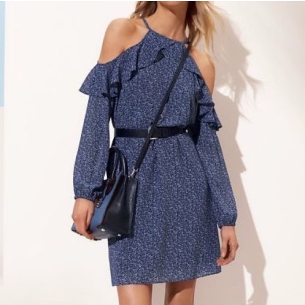 Michael Kors Dress Cold Shoulder Dress